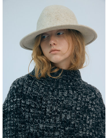 [Let there be light] Lou fedora hat in oatmeal