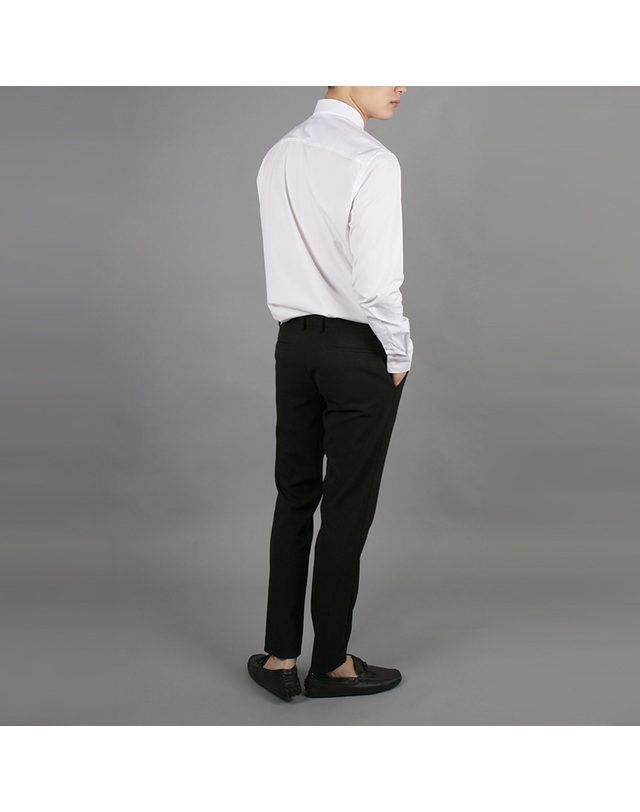 버버리 [국내배송]버버리 SHERFIELD 스트레치 코튼셔츠 슬림핏 8071465 140136 A1464 착용컷