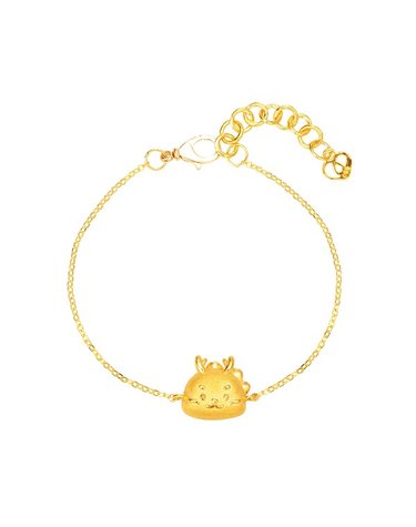 [삼성금거래소] 큐티 용 돌팔찌 3.75g [무광]