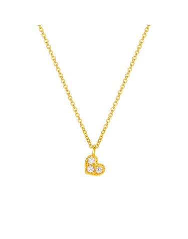 [삼성금거래소 MELORA] L컬렉션 24K 하트 투 하트 MOM 목걸이B 3.75g