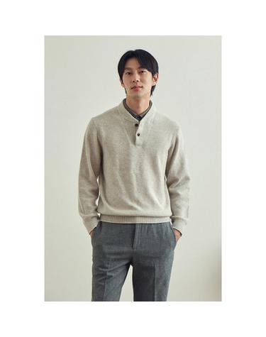[이노버] 미니 숄 칼라 레이어드 스웨터 BRWAW25551IVX
