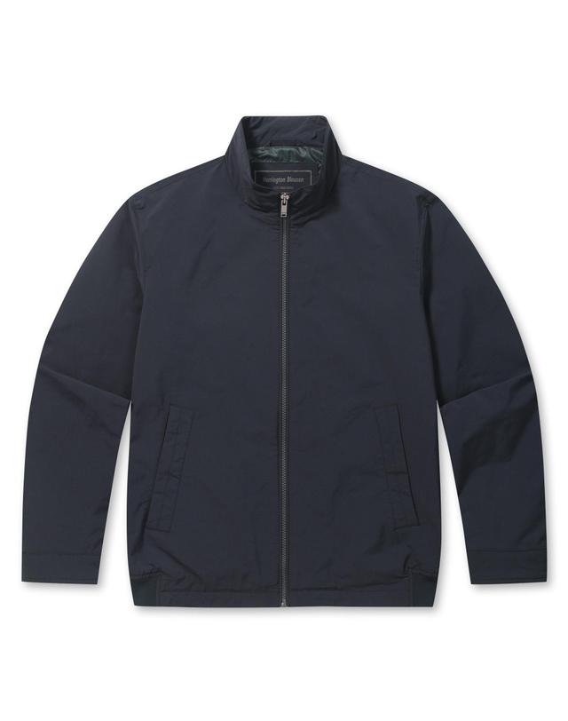 브렌우드 미니멀 해링턴 점퍼 BRUAA25151NYX 착용컷