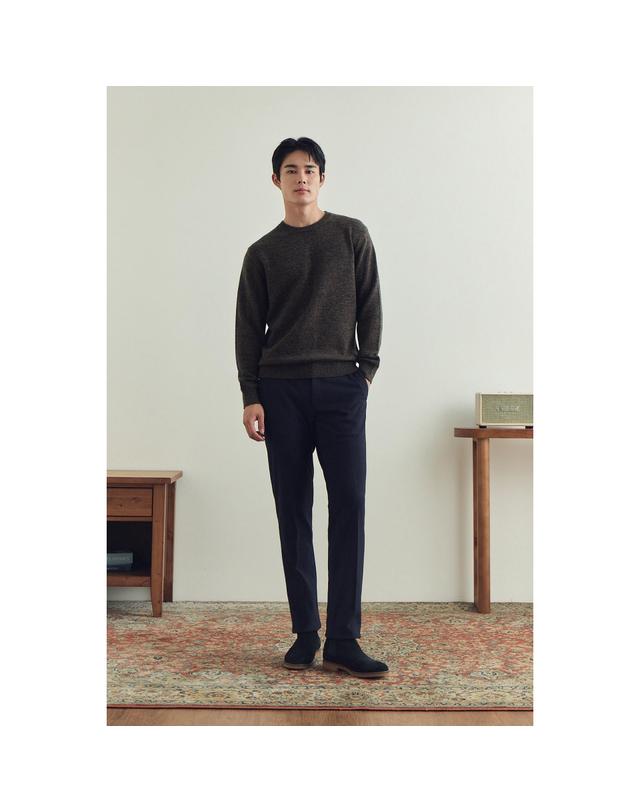 브렌우드 [매직팬츠] 마이크로 기모 본딩 팬츠 BRPNW25677NYX 착용컷