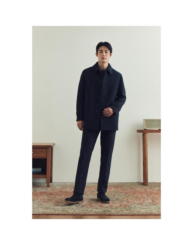브렌우드 [매직팬츠] 마이크로 기모 본딩 팬츠 BRPNW25677NYX 착용컷