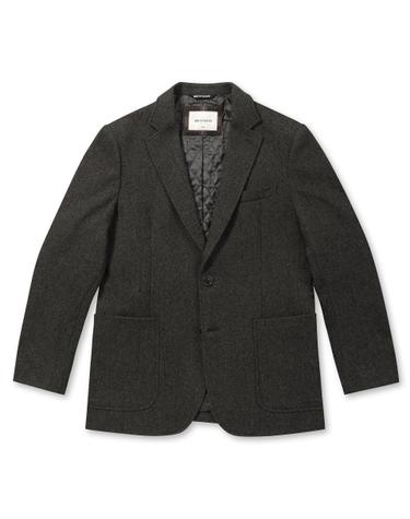 헤링본 헌팅 자켓(퀼팅) BRJCW26453GYD