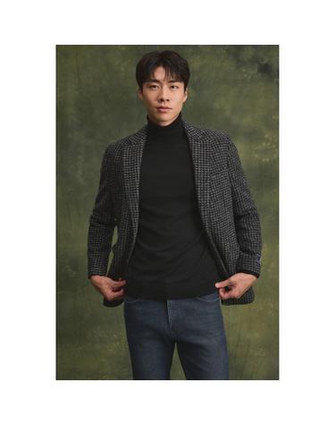 BLAZER CLUB 울저지 미니멀 자켓 BRJBW26581GYD