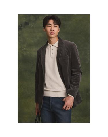 솔리드 코듀로이 자켓 BRJCW26511GYX