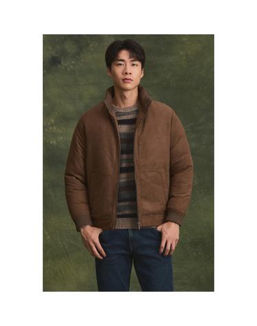 브렌우드 스웨이드 다운 블루종 BRUAW26561CMX