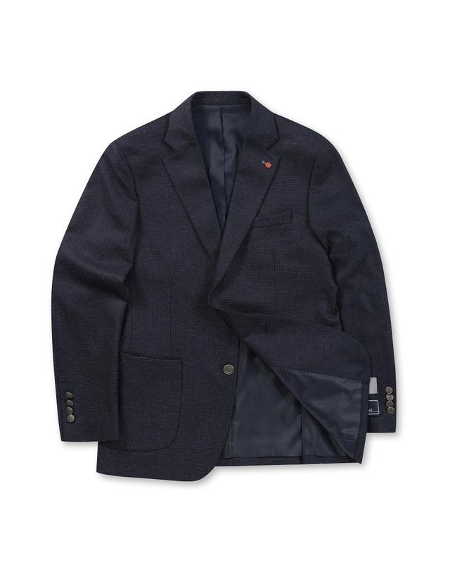 브렌우드 BLAZER CLUB 울캐시 헤링본 자켓 BRJBW26411NYX 착용컷