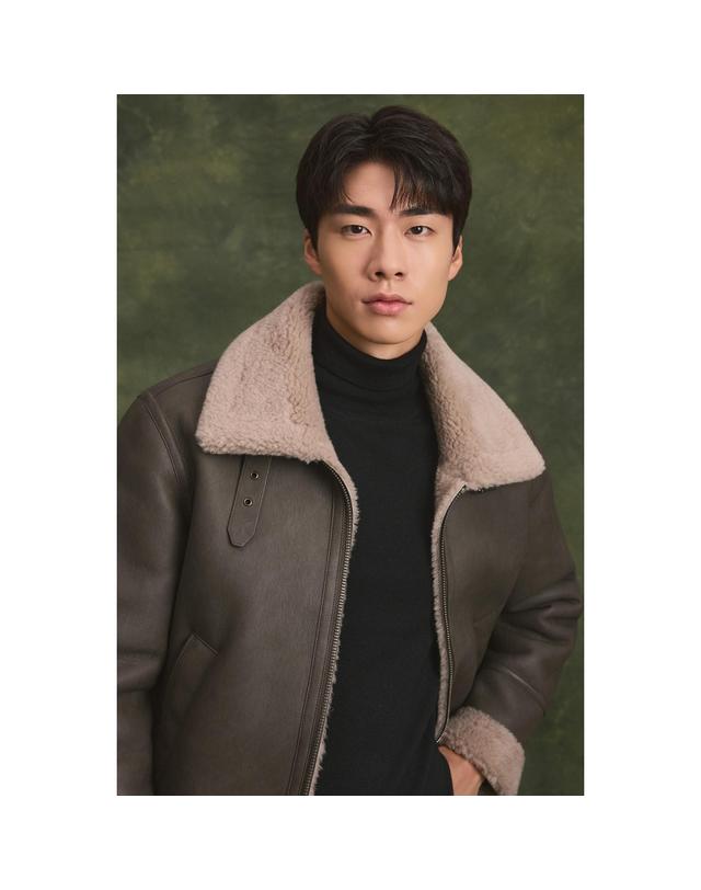 브렌우드 브리스톨 무스탕 BRUDW26661KHX 착용컷