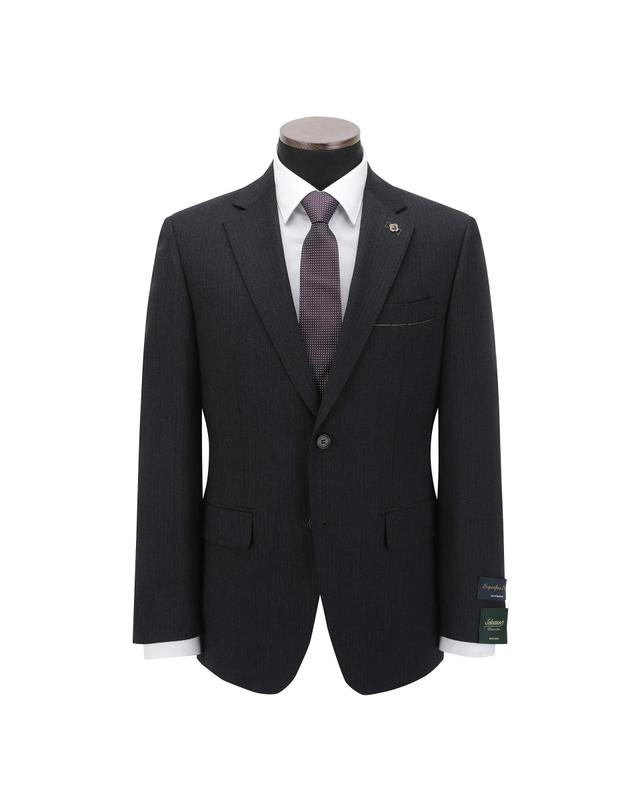 브렌우드 [셀렉션] 울100 클래식 수트_BRFBW26710NYM_BRFCW26710NYM 착용컷