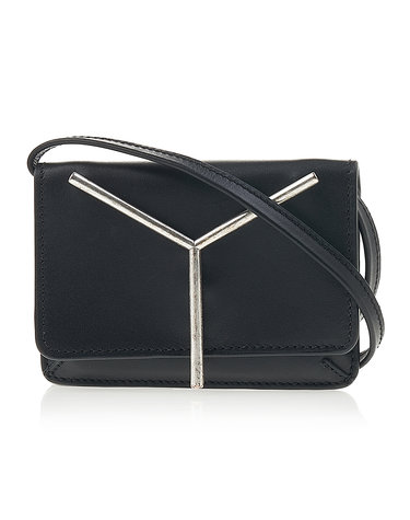  [Y프로젝트] Y로고 크로스백 WBAG16S23S27 BLACK SILVER