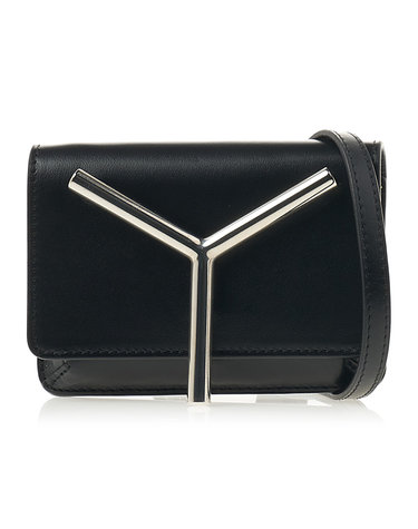 [입점사] [Y프로젝트] Y 로고 미니 크로스백 WBAG16S24 BLACK SILVER