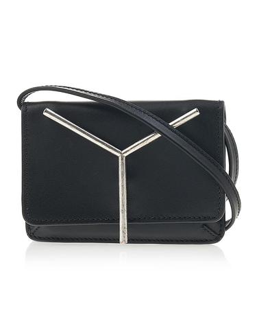 [Y프로젝트] 남성 Y로고 크로스백 WBAG16S23S27 BLACK SILVER (스크래치)