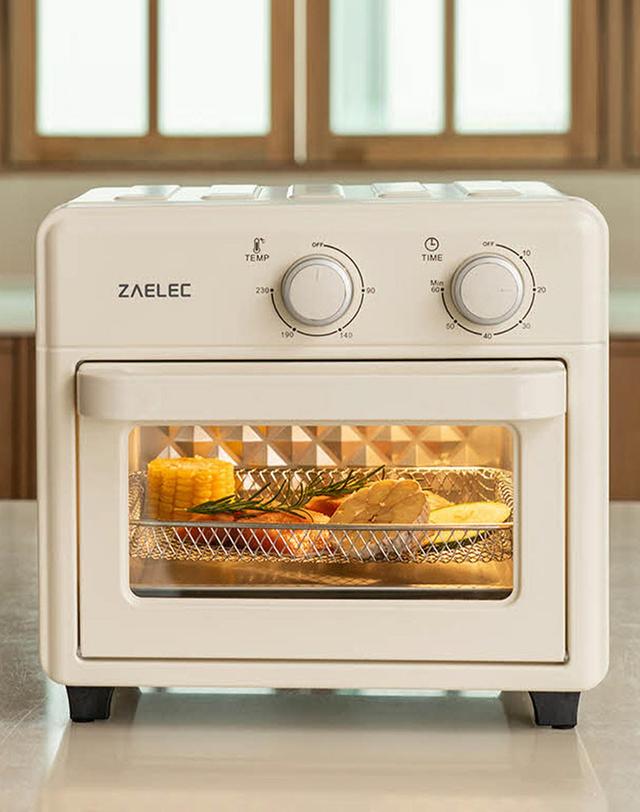 자일렉 [자일렉] 오븐형 대용량 12L 미니 에어프라이어 ZL-261PA 착용컷