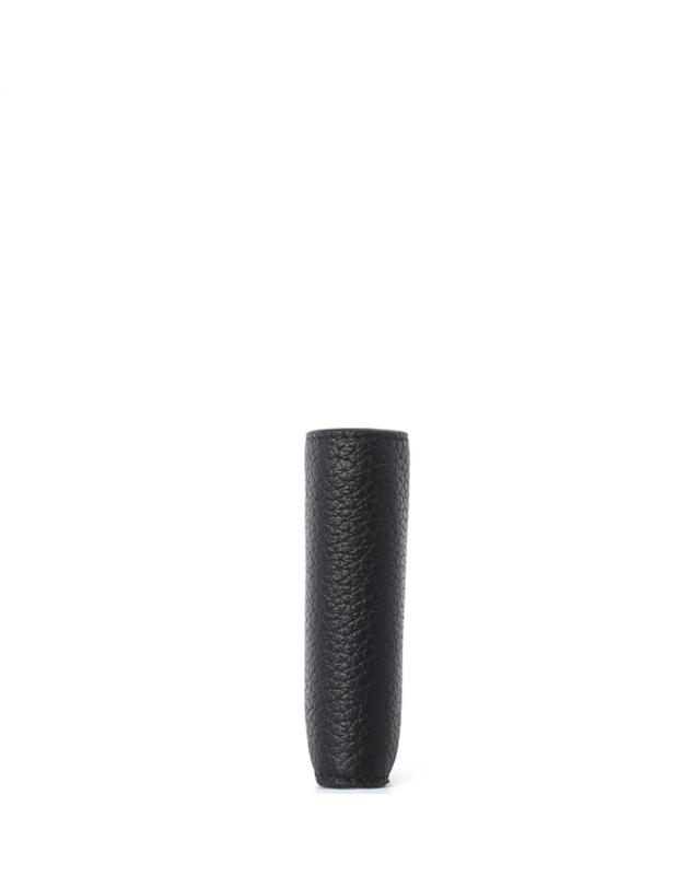 발리 발리 6CC 리본 바이폴드 반지갑 블랙레드 MLW03G VT434 I921P 착용컷
