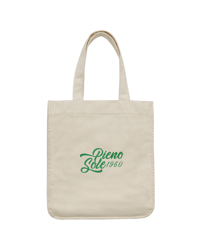 피에노솔레1960 [에코백라지] ECO BAG L - DRIVING SHOE (off white) 화이트 착용컷