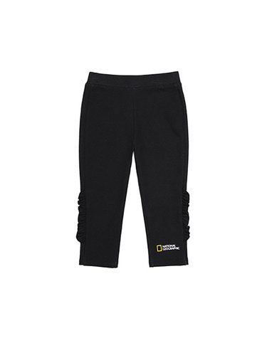 [최대 20% 쿠폰 혜택] N201KPT050 여아 프릴 레깅스 팬츠 CARBONBLACK