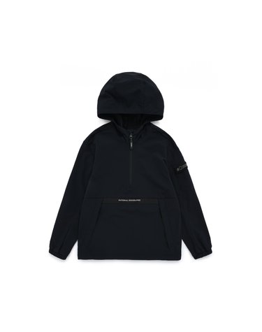 [최대 20% 쿠폰 혜택] 내셔널지오그래픽 K223UFT820 키즈 에센셜 베이직 아노락 점퍼 CARBON BLACK