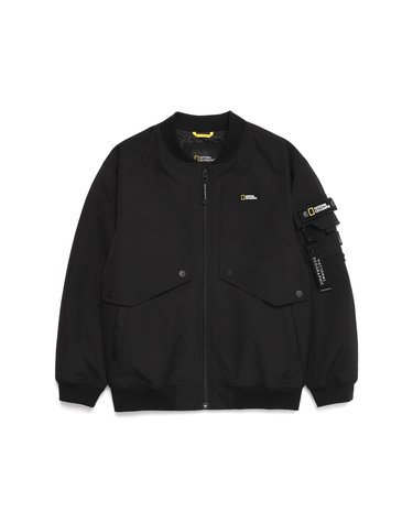 [최대 20% 쿠폰 혜택] 내셔널지오그래픽 K223UJP920 키즈 어드벤처 항공 점퍼 CARBON BLACK