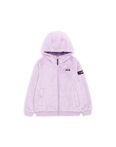 [최대 20% 쿠폰 혜택] 내셔널지오그래픽 K224UFJ920 키즈 페이크퍼 후드 풀집업 LAVENDER