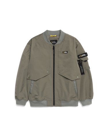 [최대 20% 쿠폰 혜택] 내셔널지오그래픽 K223UJP920 키즈 어드벤처 항공 점퍼 LICHEN KHAKI