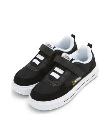 [최대 20% 쿠폰 혜택] 내셔널지오그래픽 키즈 K225KSN055 미뇽 스니커즈 BLACK