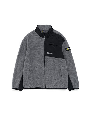[최대 20% 쿠폰 혜택] 내셔널지오그래픽 키즈 N214KFT240 FLEECE 트레이닝 F-ZIP M_GREY