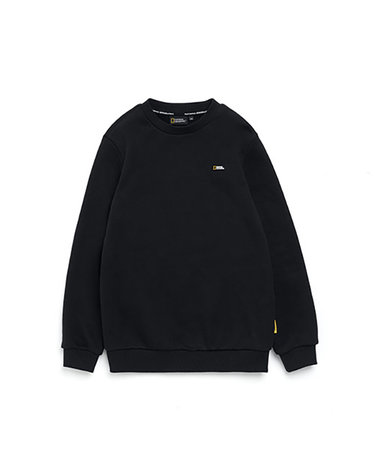 내셔널지오그래픽키즈 [최대 20% 쿠폰 혜택] N214KSW060 폴라베어 컨셉 맨투맨-2 CARBONBLACK