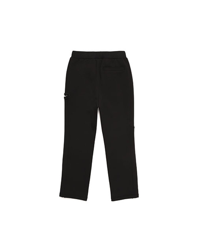 내셔널지오그래픽키즈 내셔널지오그래픽 키즈 N214KPT210 기모 트레이닝 PT CARBON BLACK 착용컷