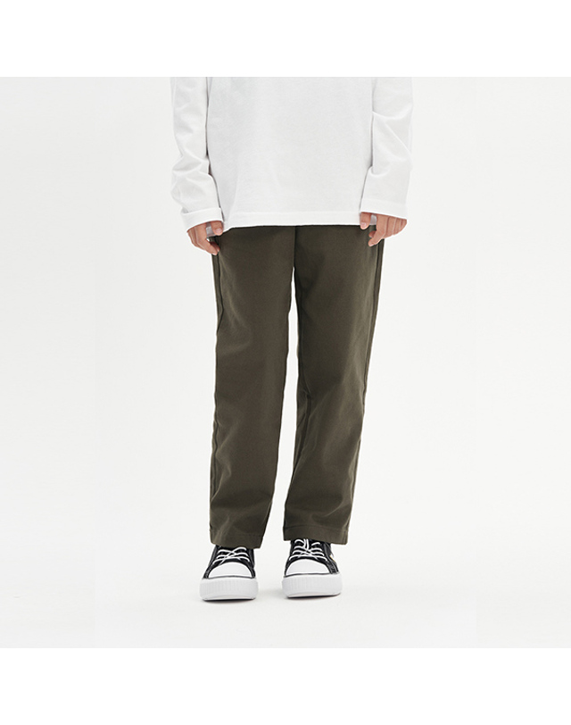 내셔널지오그래픽 키즈 내셔널지오그래픽키즈 N214KPT070 베이직 컴포터블 팬츠 DKHAKI 착용컷