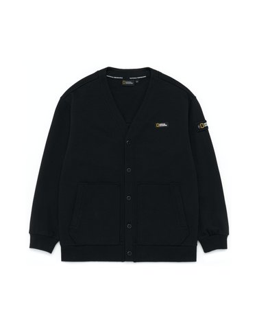 [최대 20% 쿠폰 혜택] 내셔널지오그래픽 K221UCD910 키즈 저지 가디건 CARBON BLACK