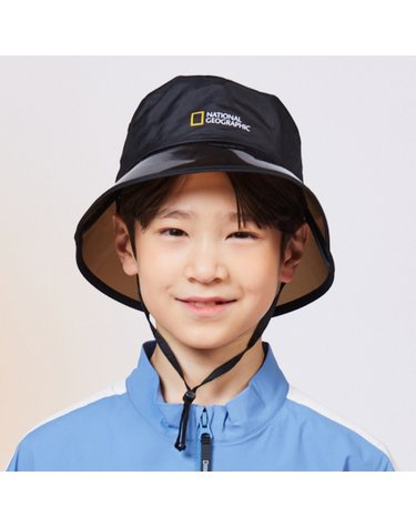 [최대 20% 쿠폰 혜택] 내셔널지오그래픽 키즈 K222KHA090 젤리 버킷햇 BLACK