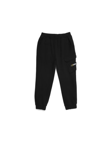 내셔널지오그래픽키즈 [최대 20% 쿠폰 혜택] 내셔널지오그래픽 K224UPT910 키즈 카고 포켓 트레이닝 조거 팬츠 CARBON BLACK