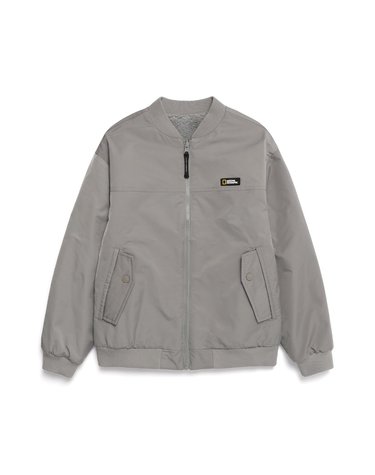 [최대 20% 쿠폰 혜택] 내셔널지오그래픽 K224UFJ950 키즈 항공 리버시블 플리스 풀집업 LAUREL OAK