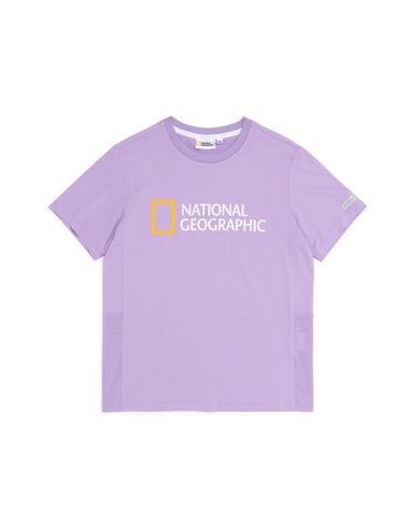[최대 20% 쿠폰 혜택] 내셔널지오그래픽 K222UTS820 키즈 기능성 빅 로고 반팔 티셔츠 LAVENDER