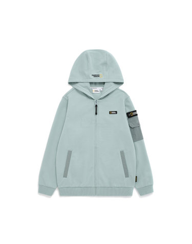 [최대 20% 쿠폰 혜택] K231UFT010 트레이닝 후드 집업 ASH MINT