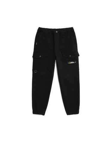 K224UPT120 어드벤처 카고 컴포터블 조거 팬츠(기모) CARBONBLACK