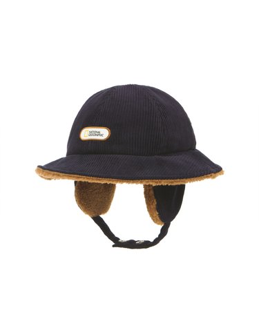 [최대 20% 쿠폰 혜택] 내셔널지오그래픽키즈 K224KHA100 코듀로이 돔햇 NAVY