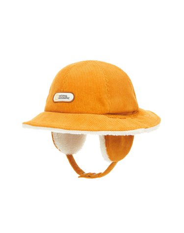 [최대 20% 쿠폰 혜택] 내셔널지오그래픽키즈 K224KHA100 코듀로이 돔햇 MUSTARD