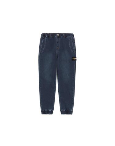 내셔널지오그래픽키즈 K224UPT150 데님 컴포터블 조거 팬츠(기모) DBLUE