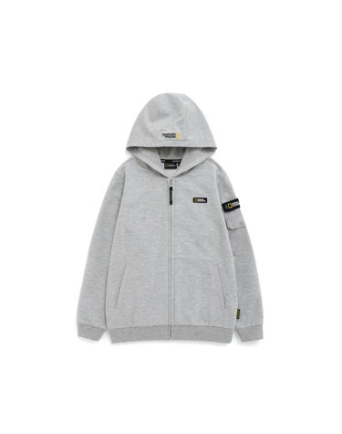 [최대 20% 쿠폰 혜택] K231UFT010 트레이닝 후드 집업 MELANGE GREY