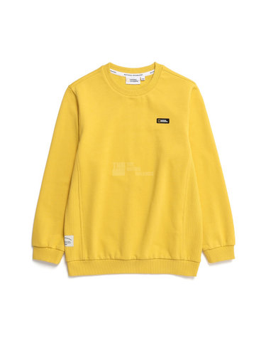 [최대 20% 쿠폰 혜택] K231USW010 스몰로고 맨투맨 MUSTARD