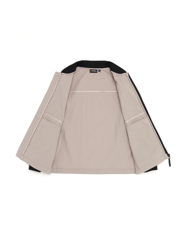 내셔널지오그래픽 키즈 내셔널지오그래픽키즈 내셔널지오그래픽 K222UJP820 키즈 스타디움 홑겹 점퍼 LAUREL OAK 착용컷