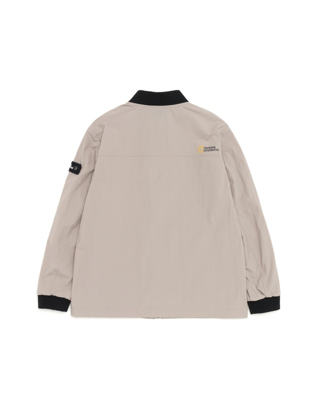내셔널지오그래픽 키즈 내셔널지오그래픽키즈 내셔널지오그래픽 K222UJP820 키즈 스타디움 홑겹 점퍼 LAUREL OAK 착용컷
