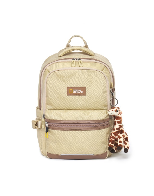 내셔널지오그래픽키즈 내셔널지오그래픽 키즈 K231KBG550 헤이즐 백팩 세트 BEIGE 착용컷