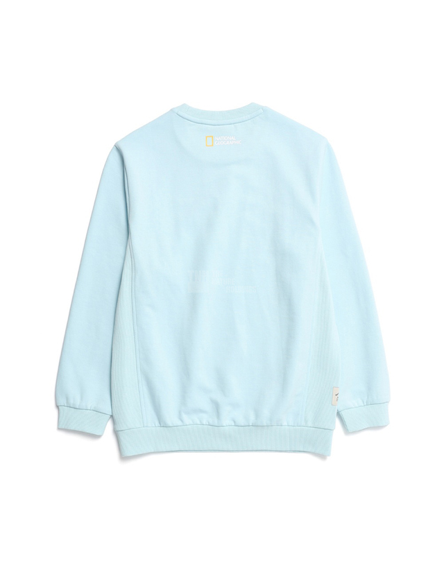 내셔널지오그래픽키즈 내셔널지오그래픽 키즈 K231USW910 스몰로고 MTM AQUA 착용컷