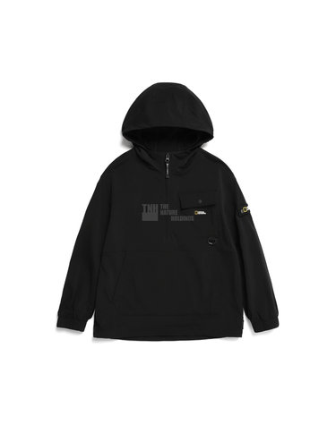 [최대 20% 쿠폰 혜택] 내셔널지오그래픽 키즈 K231UFT950 어드벤쳐 아노락 후드 JP CARBON BLACK