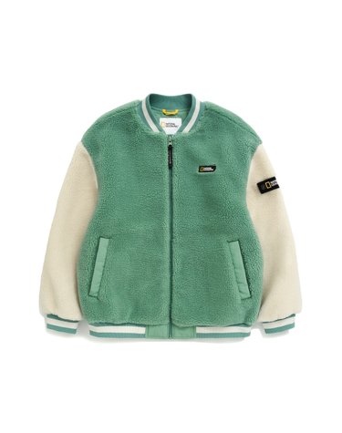 [최대 20% 쿠폰 혜택] 내셔널지오그래픽 키즈 K234UFJ940 스태디엄 플리스 자켓 MINTGREEN