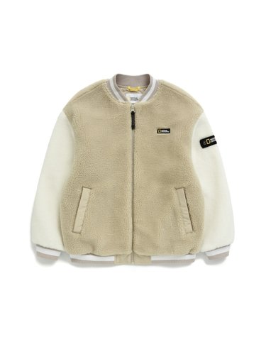 [최대 20% 쿠폰 혜택] 내셔널지오그래픽 키즈 K234UFJ940 스태디엄 플리스 자켓 LBEIGE
